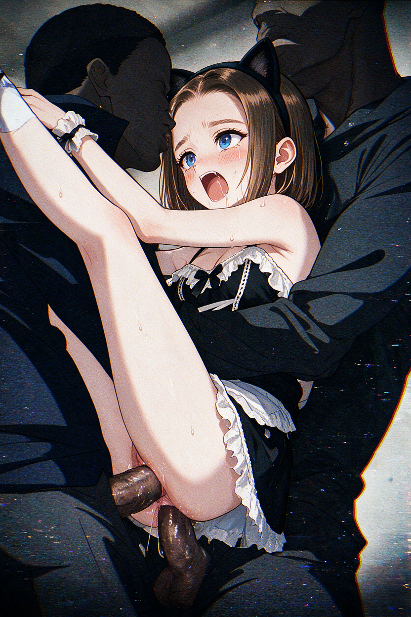 ai generated, blacked, original character, anal sex, blowjob, cuckold