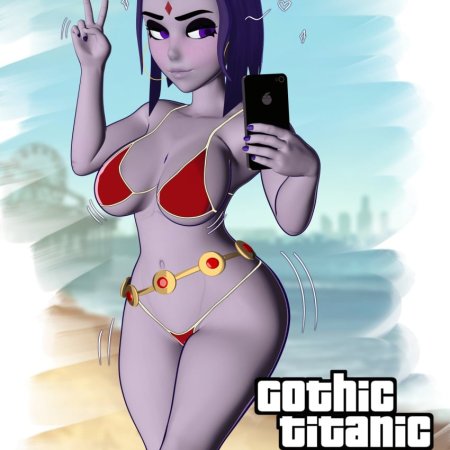 moonlight bmz, dc comics, 1girls, big breasts, big thighs
