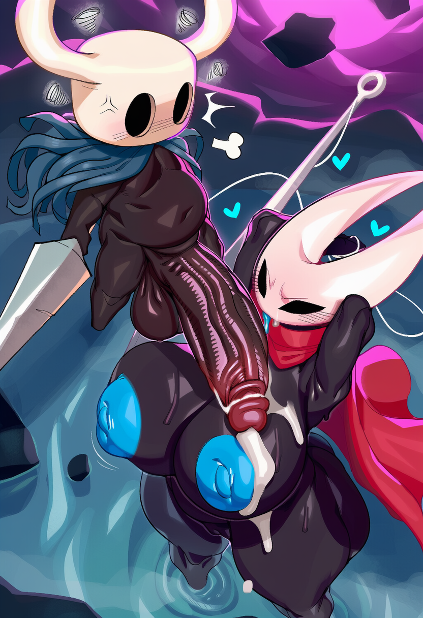 trevv, ai generated, hollow knight, hornet, after sex, anthro