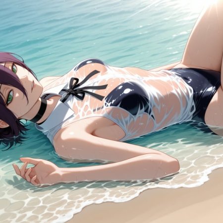 ai generated, ai generated, chainsaw man, reze, anime girl, bomb