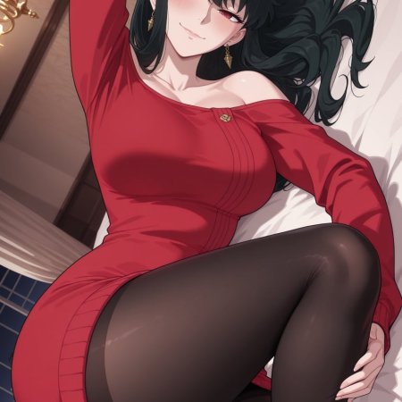 kiraamane, ai generated, spy x family, yor briar, ass, pantyhose