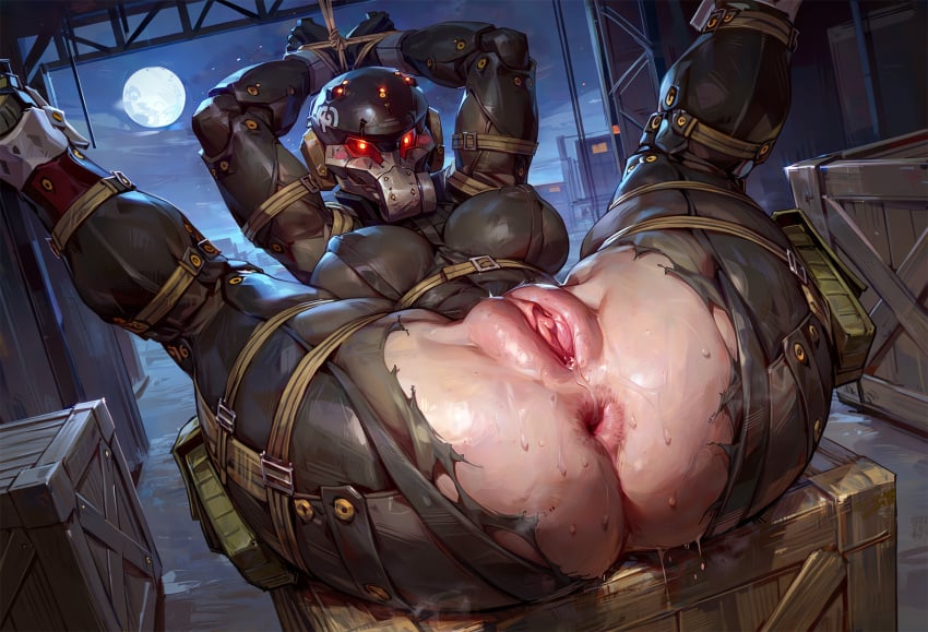 philon, ai generated, metal gear solid, haven trooper, ass, bdsm
