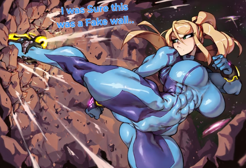 gigiti, ai generated, metroid, samus aran, clothed, sexy