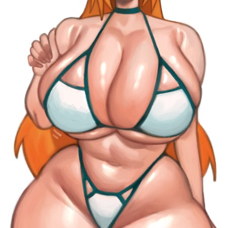 bikini, breasts, breasts bigger than head, female, female only, light skin