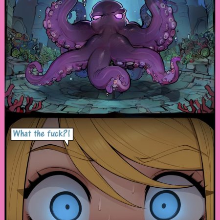samus aran, zero suit samus, air bubble, blonde hair, blue eyes, blush