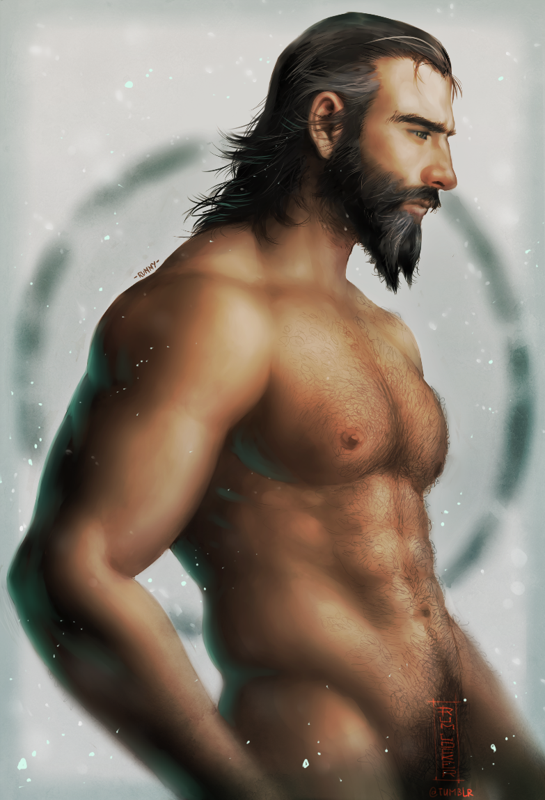 dragon age, dragon age inquisition, bearded male, long hair, hairy, hairy male