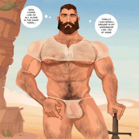 dragon age, blackwall, dragon age inquisition, bearded, bearded male, bulge