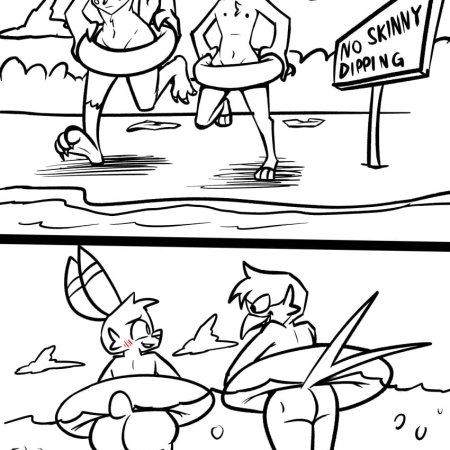 pokemon, scorbunny, taillow, 2boys, anthro, ass