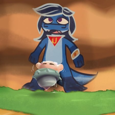anthro, anthro penetrating, blue body, blue hair, blue scales, blush