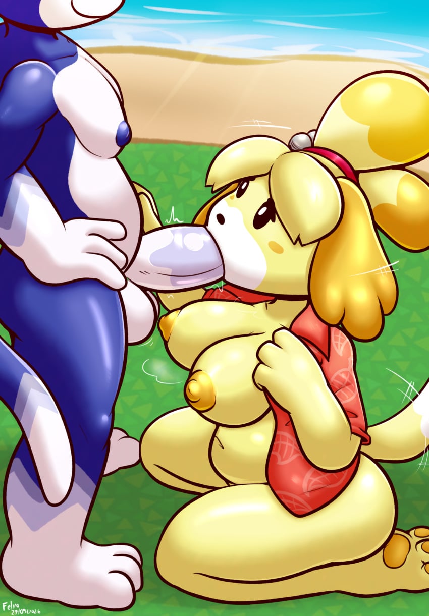 animal crossing, nintendo, anthro, anthro on anthro, anthro penetrated, anthro penetrating