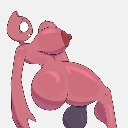 1girls, anthro, breasts, female, penetration, red body