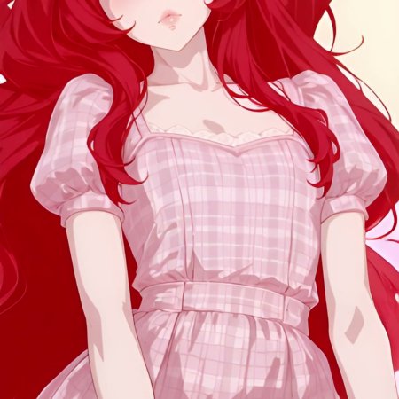 cute, dress, femboy, half-closed eyes, half-dressed, handjob