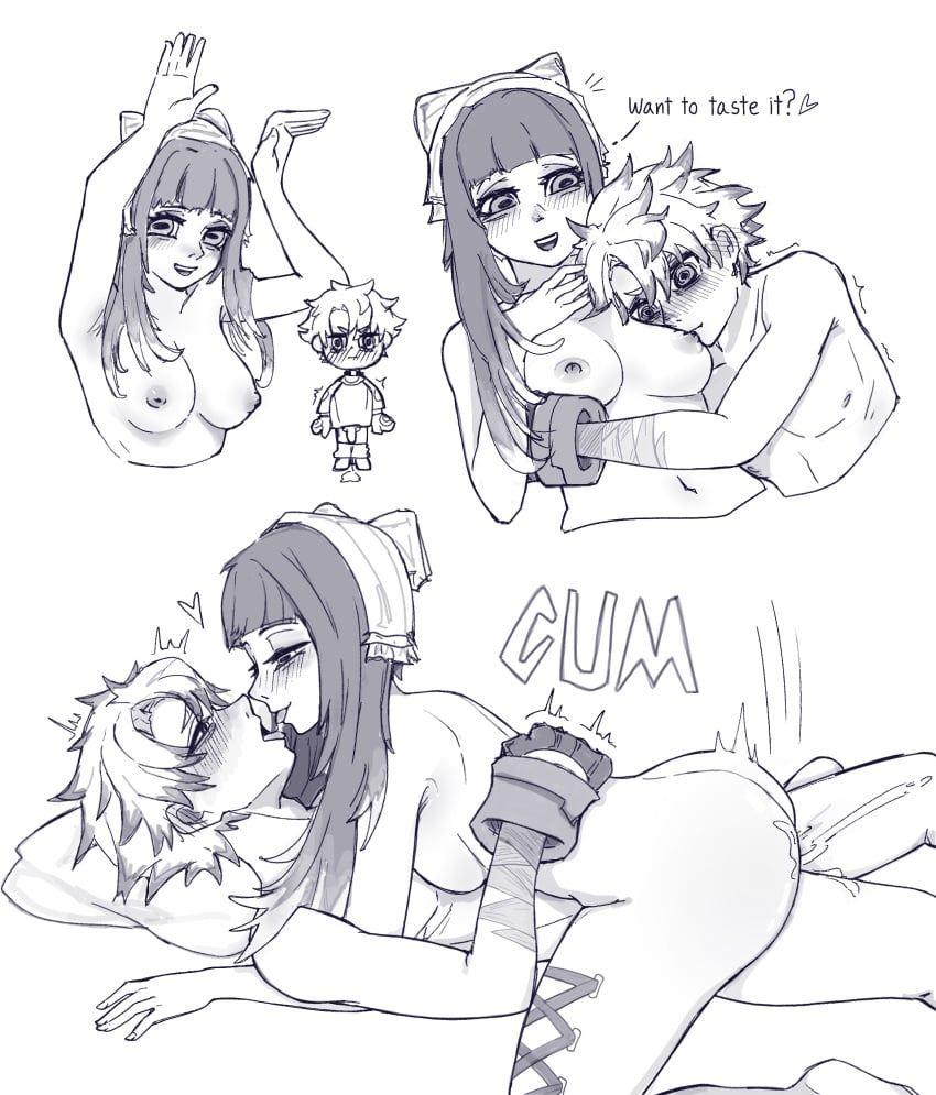 gachiakuta, shounen jump, ass, big ass, big breasts, black hair