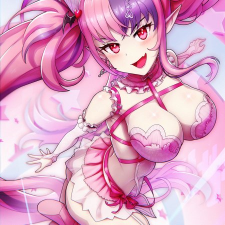 belt, big breasts, blush, boots, breasts, choker