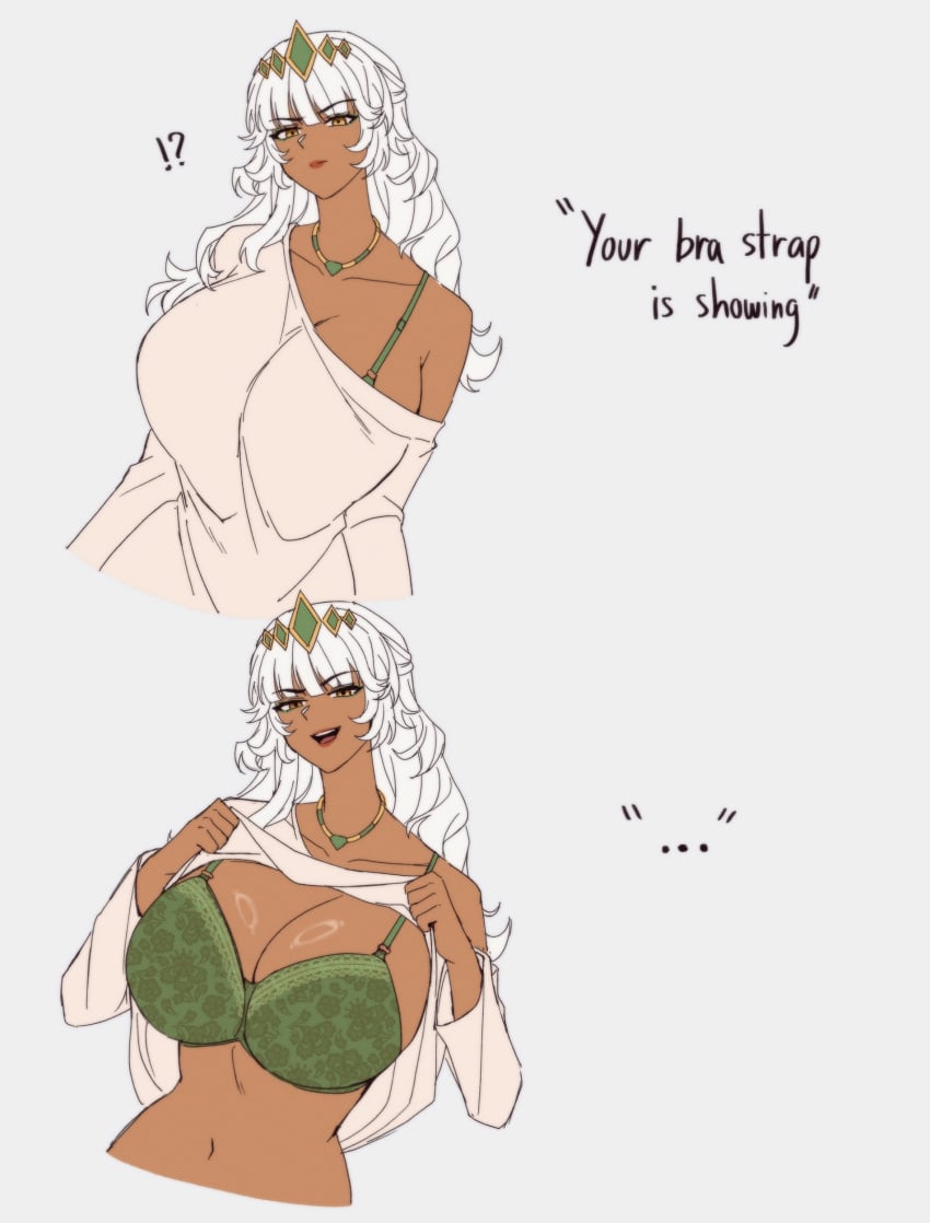 league of legends, big breasts, dark skin, dark-skinned female, female