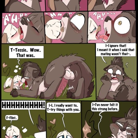 Flint, tesla, anthro, anus, ass up, balls