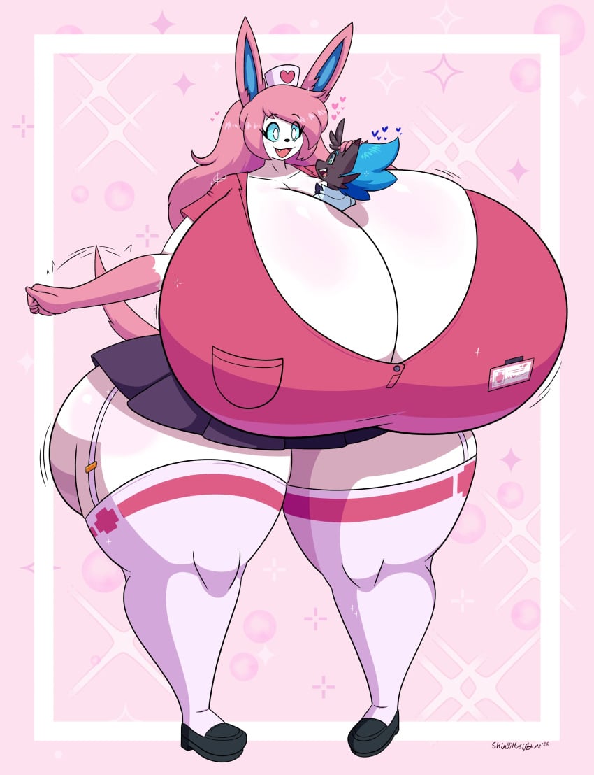Pokemon, big breasts, breasts, cleavage, female, huge breasts