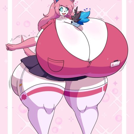 Pokemon, big breasts, breasts, cleavage, female, huge breasts