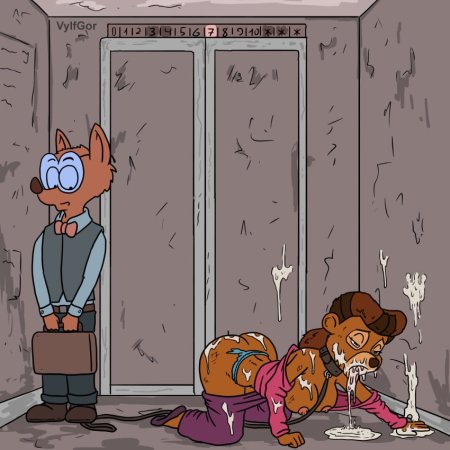 disney, talespin, after rape, after sex, all fours, anthro