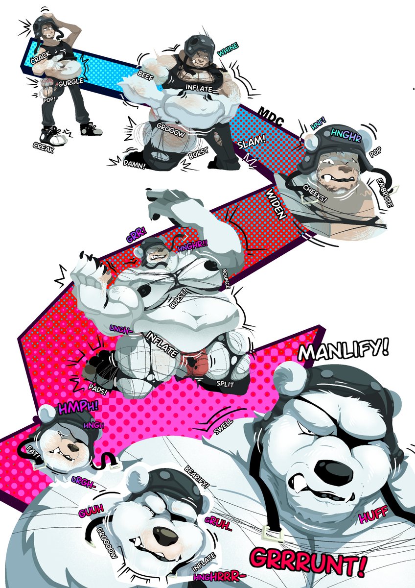 epic games, fortnite, polar patroller, anthro, balls, bear
