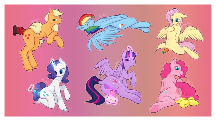 friendship is magic, hasbro, my little pony, mythology, applejack, big butt