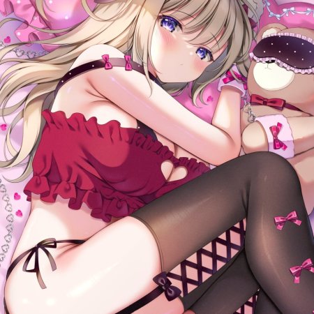 breasts, cameltoe, camisole, cleavage, clothed, gray hair