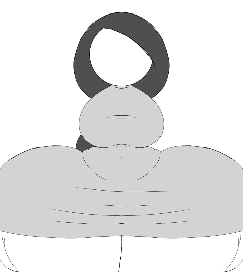 alan becker, animation vs animator, mitsi, ass, belly, big ass
