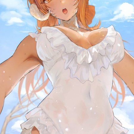 final fantasy, final fantasy xiv, au ra, raen, beach, breasts