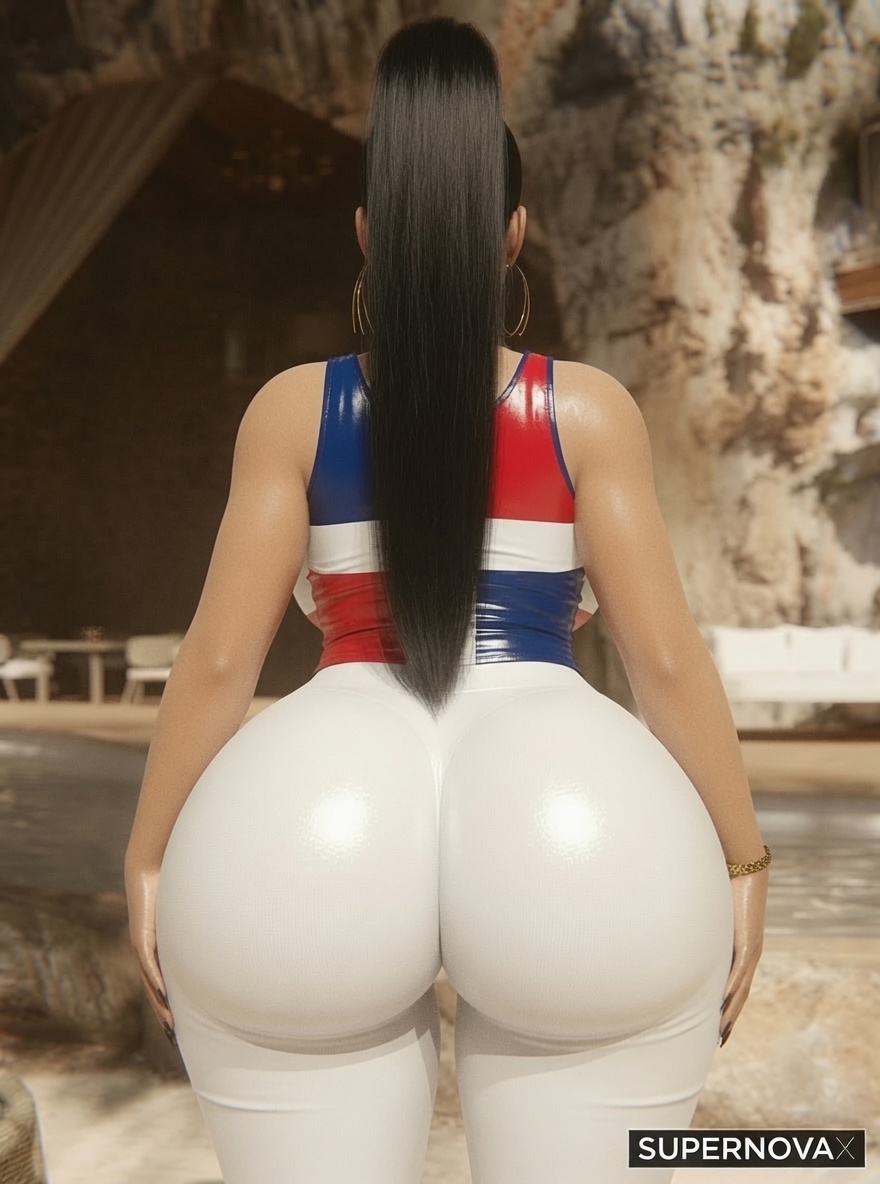 cyberpunk 2077, panam palmer, big ass, big butt, bimbo, black hair