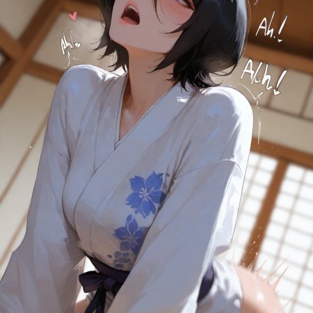 bleach, kuchiki rukia, rukia kuchiki, black eyes, black hair, blush