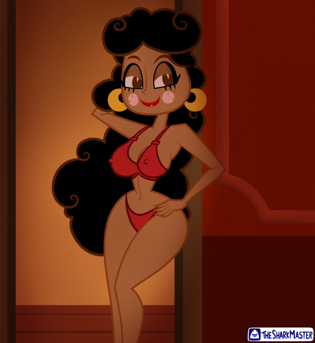 el tigre, nickelodeon, maria rivera, bra, brown eyes, cleavage