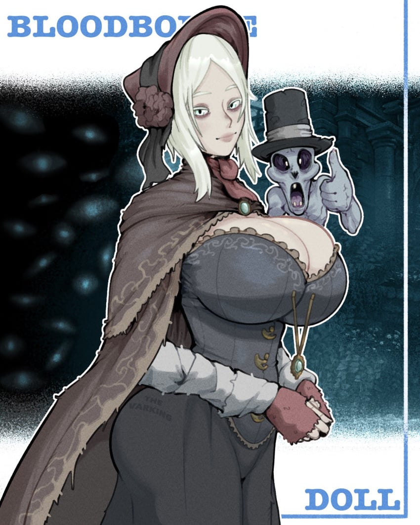 bloodborne, fromsoftware, messenger, doll joints, female, female focus