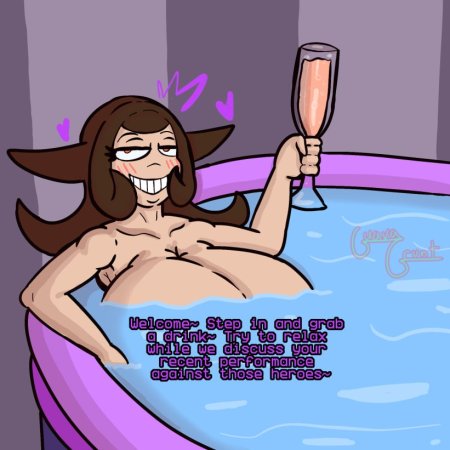 Guavagrunt, haywire, big breasts, blush, cocktail, drinking