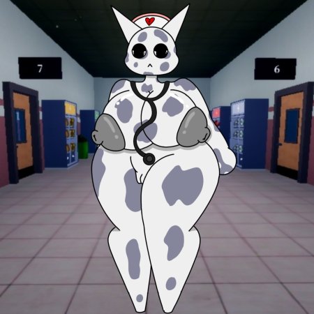 novice nsfw, animal hospital, roblox, female, female only, furry