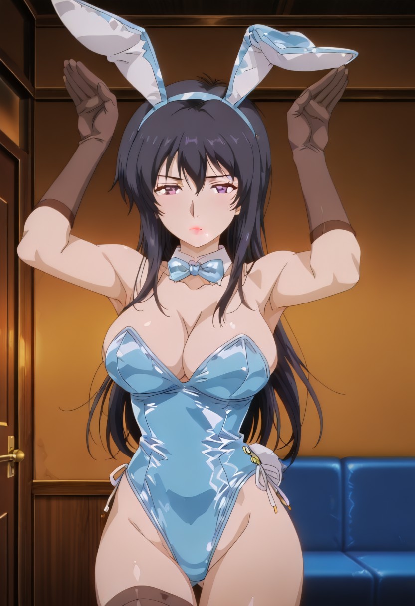 ai generated, shadow skill, faurink maya, fia arcana, bunny ears, casino