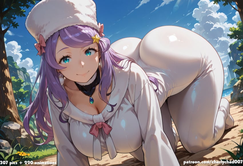 charlychad007, ai generated, ai assisted, anime, blue sky, masterpiece