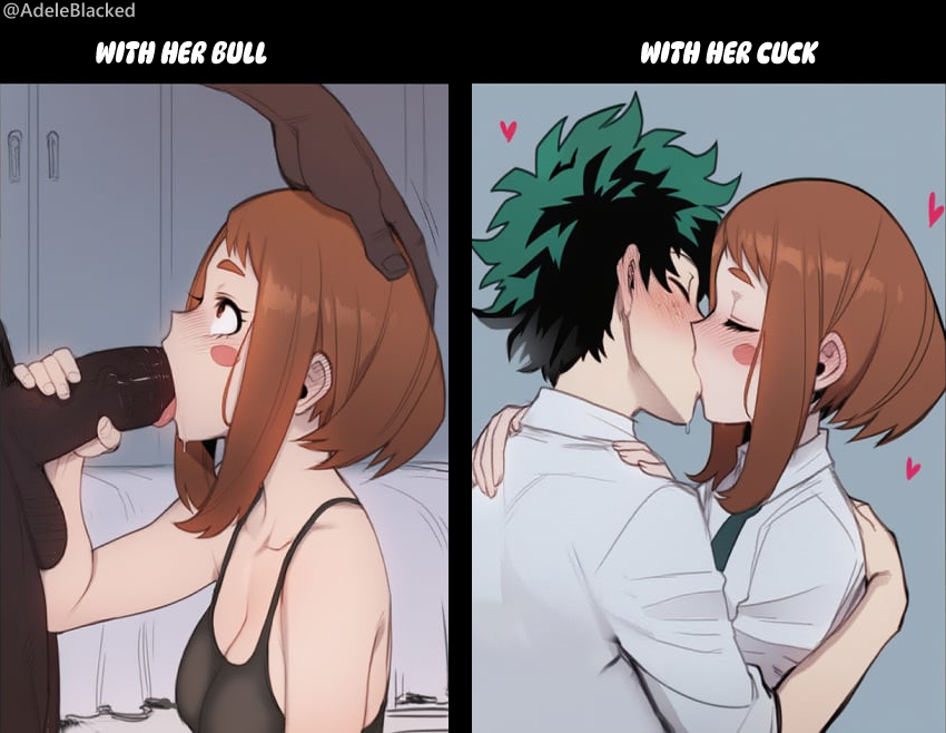 tyrone666, ai generated, boku no hero academia, deku, izuku midoriya, big boobs