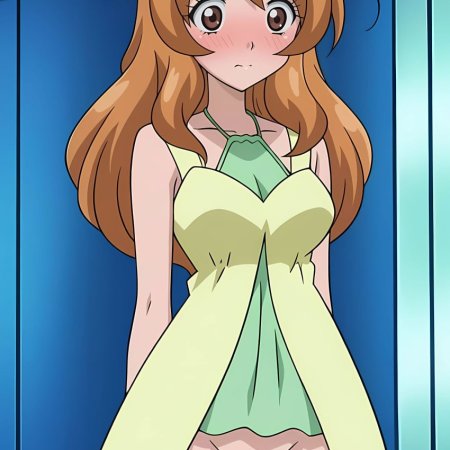 pinku.ai, ai generated, bakugan, alice gehabich, clothing, dress