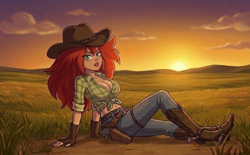 zupern0va, ai generated, nomad of nowhere, rooster teeth, skout, cowgirl