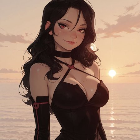 Ecchipeachi, ai generated, fullmetal alchemist, lust, boobs, large breasts