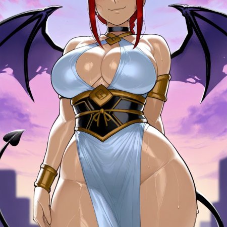ai generated, chainsaw man, makima, big ass, breasts, fat ass