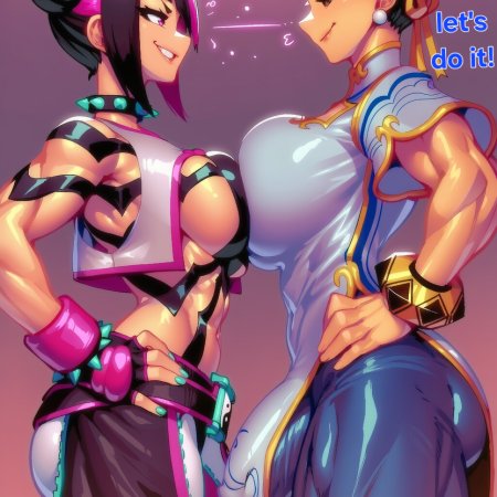 gigiti, trogiai, ai generated, street fighter 6, chun-li, big breasts