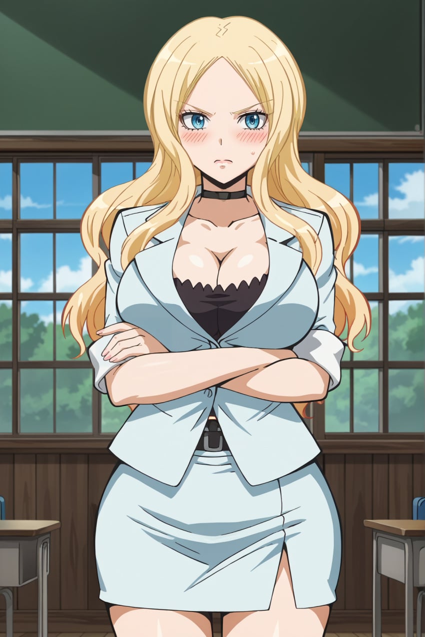 Aindroidparanoid, ai generated, irina jelavic, big ass, big breasts, busty