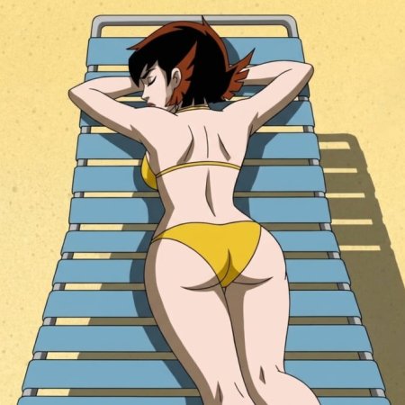 ai generated, marvel, wasp, ass, bikini, butt