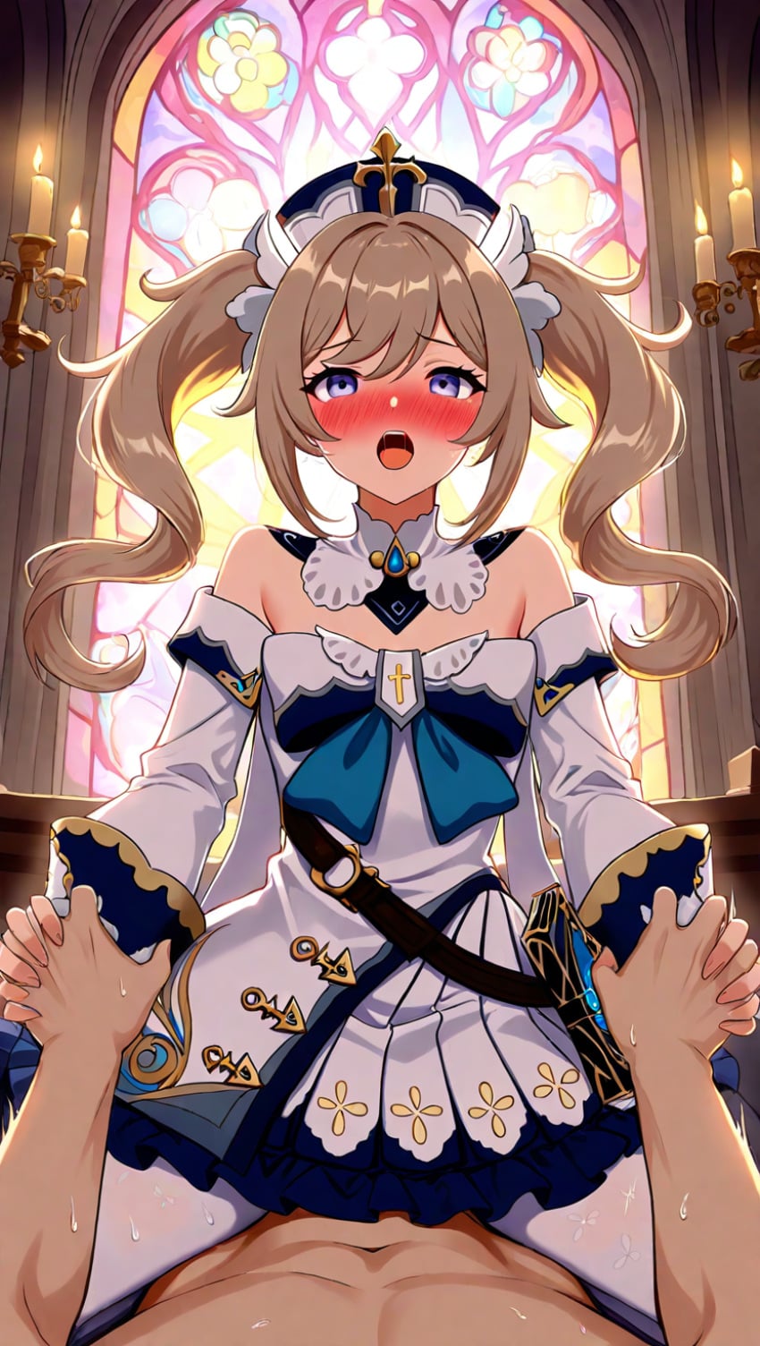 citlali main, ai assisted, ai generated, genshin impact, ass focus, boobs
