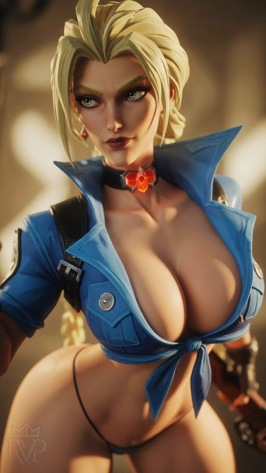 Renanvp, ai generated, marvel rivals, elsa bloodstone, 1girls, breasts