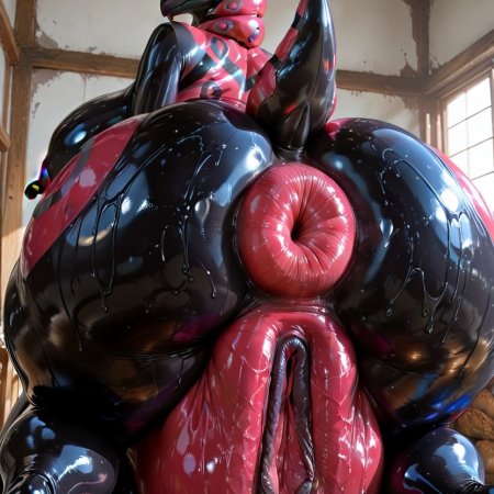 Furrypornaddiction, ai generated, nintendo, pokemon, areolae, big ass