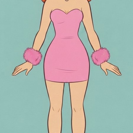 ai generated, scooby-doo, daphne blake, girls, ankle cuffs, collar