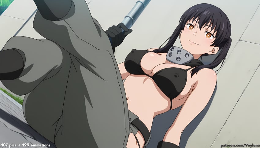 Veyluna, ai generated, enen no shouboutai, fire force, kotatsu tamaki, bubble butt