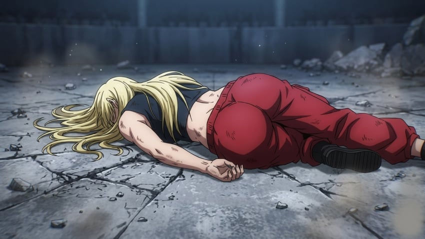 ai generated, jjk, jujutsu kaisen, yuki tsukumo, backshots, butt